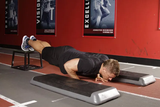 Incline Push-Up Depth Jump