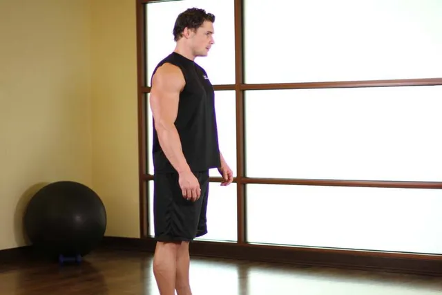 Standing Pelvic Tilt