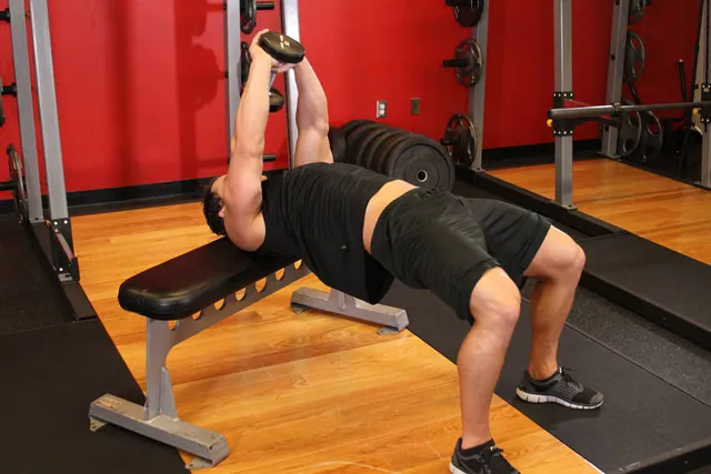 Straight-Arm Dumbbell Pullover